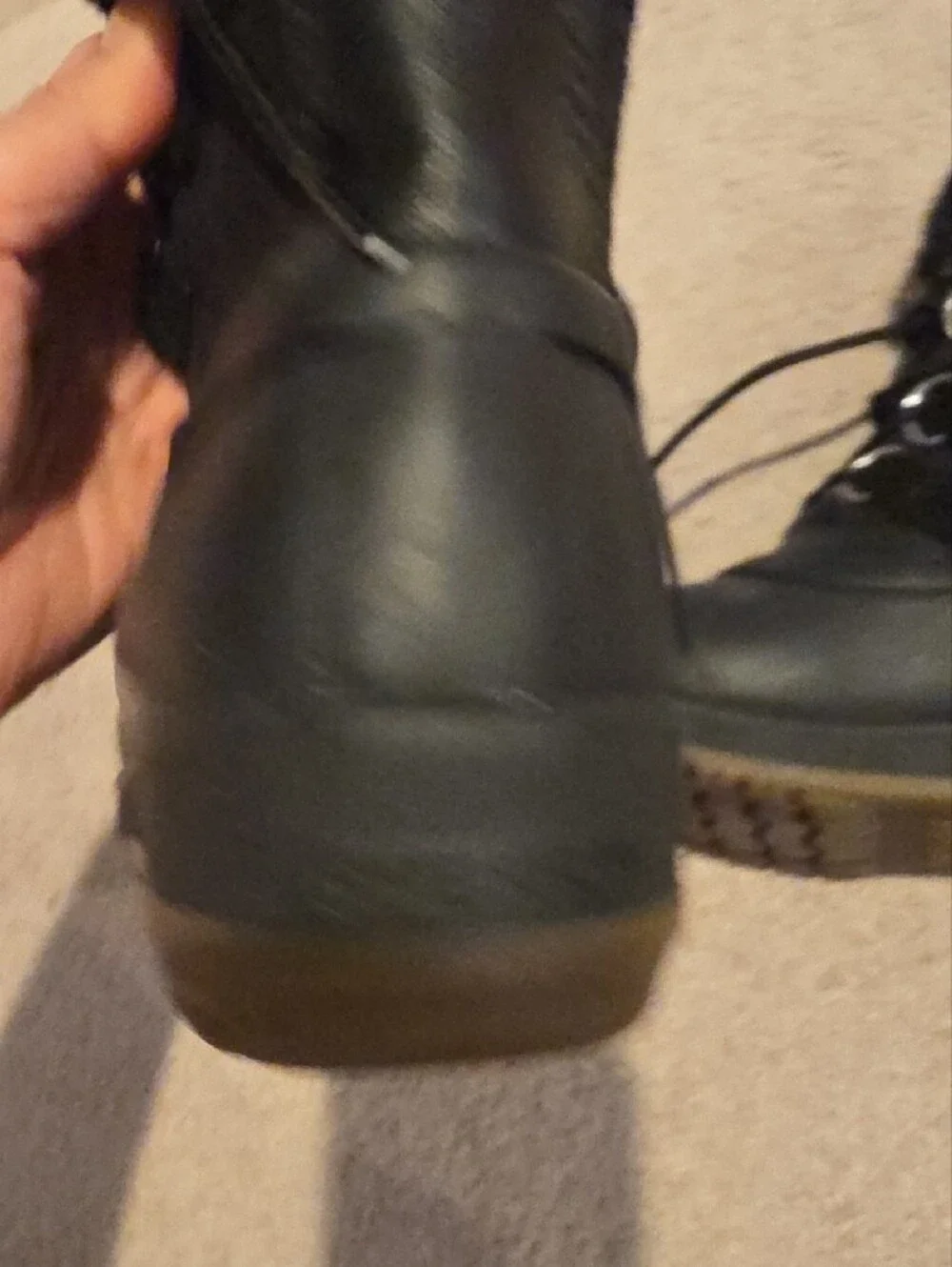 Sperey Black Faux-Fur Lined Women's Winter Boots
